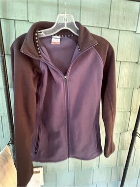 Colorado clothing Women's Two-Tone Fleece Jacket - Purple/Deep Plum